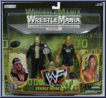 Triple H / Billy Gunn from WWF Titan Tron Live - Double Slam - Series 4 manufactured by Jakks Pacific [Front]
