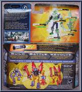 Alpha Ranger from Xevoz - Neo Sapiens manufactured by Hasbro [Back]