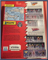 Apocalypse (2nd Edition) from X-Men - Series 4 manufactured by Toy Biz [Back]