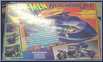 Blackbird Jet from X-Men - Vehicles manufactured by Toy Biz [Back]