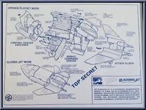 Blackbird Jet (with Wolverine) from X-Men - Vehicles manufactured by Toy Biz [Instructions]