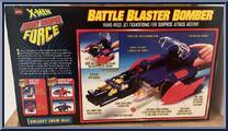 Bomber from X-Men - Battle Blasters manufactured by Toy Biz [Back]