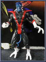 Nightcrawler from X-Men - Classics - Light Up Weapons manufactured by Toy Biz [Loose]