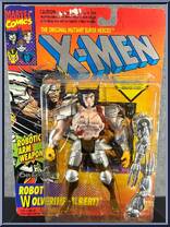 Wolverine (6th Edition - Robot Albert) from X-Men - Series 6 manufactured by Toy Biz [Front]
