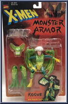 Rogue from X-Men - Monster Armor manufactured by Toy Biz [Front]