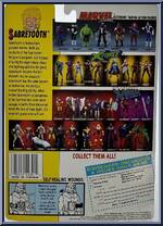 Sabretooth (Self Healing Wounds) from X-Men - Series 2 manufactured by Toy Biz [Back]