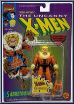Sabretooth (Self Healing Wounds) from X-Men - Series 2 manufactured by Toy Biz [Front]