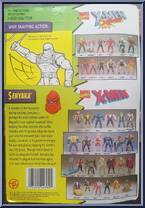 Senyaka from X-Men - Series 7 manufactured by Toy Biz [Back]