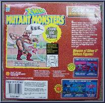 Sugar Man from X-Men - Mutant Monsters manufactured by Toy Biz [Back]