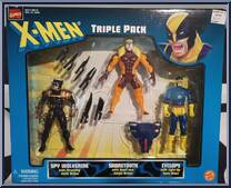 Triple Pack (Spy Wolverine / Sabretooth / Cyclops) Action Figure