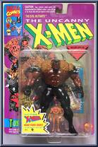 Tusk from X-Men - Series 4 manufactured by Toy Biz [Front]
