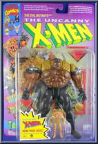 Tusk from X-Men - Series 4 manufactured by Toy Biz [Front]