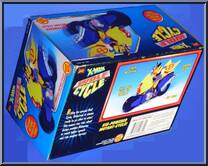 Wolf Cycle (with Wolverine) from X-Men - Vehicles manufactured by Toy Biz [Back]