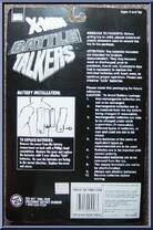 Wolverine from X-Men - 7" Battle Talkers manufactured by Toy Biz [Back]
