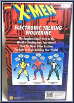 Wolverine from X-Men - 15" Electronic Talking manufactured by Toy Biz [Back]