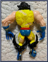 Wolverine from X-Men - Monster Armor manufactured by Toy Biz [Loose]
