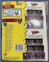 Wolverine from X-Men - Series 1 manufactured by Toy Biz [Back]