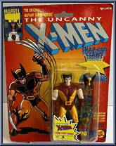 Wolverine from X-Men - Series 1 manufactured by Toy Biz [Front]