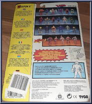 Wolverine (4th Edition - Weapon X) from X-Men - Series 2 manufactured by Toy Biz [Back]