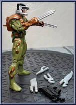 Wolverine (5th Edition) from X-Men - Series 4 manufactured by Toy Biz [Loose]