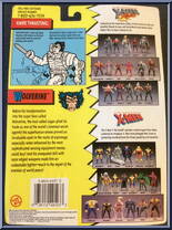 Wolverine (5th Edition) from X-Men - Series 4 manufactured by Toy Biz [Back]