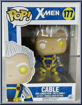 Cable from X-Men - Pop! Vinyl Figures manufactured by Funko [Front]