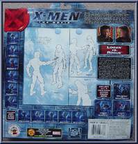 Logan vs. Rogue from X-Men - Movie - Twin Packs manufactured by Toy Biz [Back]