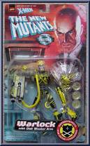 Warlock from X-Men - New Mutants - Basic Series manufactured by Toy Biz [Front]