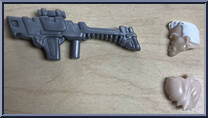 Cable (Cyborg) from X-Men - X-Force - Series 6 manufactured by Toy Biz [Loose]
