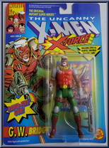 G.W. Bridge from X-Men - X-Force - Series 1 manufactured by Toy Biz [Front]