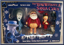 Snow Miser / Civilian Santa / Jangle from Year Without a Santa Claus - Box Sets manufactured by Palisades [Front]