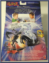 Blue-Eyes White Dragon from Yu-Gi-Oh! - Duel 'N Destroy manufactured by Mattel [Back]