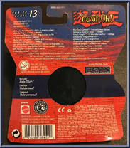 Jack's Knight from Yu-Gi-Oh! - Mini 13 manufactured by Mattel [Back]