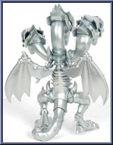 Blue-Eyes Ultimate Dragon from Yu-Gi-Oh! - Series 1 manufactured by PhatMojo [Loose]