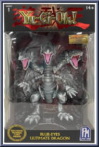 Blue-Eyes Ultimate Dragon from Yu-Gi-Oh! - Series 1 manufactured by PhatMojo [Front]