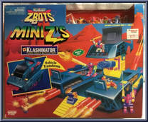 Klashinator from Z-Bots - Mini Z's manufactured by Galoob [Front]