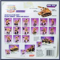 Kombat Tracker (with Mongorr) from Z-Bots - Military manufactured by Galoob [Back]