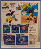 Spybase 7 from Z-Bots - Mini Z's manufactured by Galoob [Back]