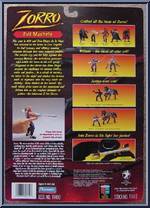 Evil Machete from Zorro - Basic Series manufactured by Playmates [Back]