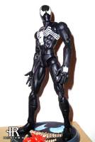 Black Costume Spiderman (Spider-Man) Custom Action Figure