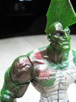 Bloody battle damaged red dragon (Marvel Legends) Custom Action Figure