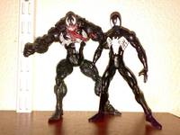 Symbiote Spiderman (Spider-Man) Custom Action Figure