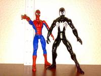 Symbiote Spiderman (Spider-Man) Custom Action Figure