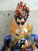 Evil Human Torch (Fantastic Four) Custom Action Figure