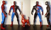 Spider-man Black Gold and Split (Marvel Icon) Custom Action Figure