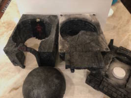 Cirith Ungol (Lord of the Rings) Custom Diorama / Playset