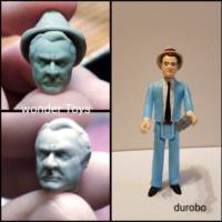 Kolchak the Night Stalker (X-Files) Custom Action Figure [Original headsculpt.]