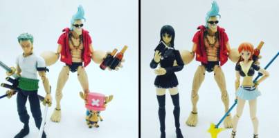 Franky (One Piece) Custom Action Figure