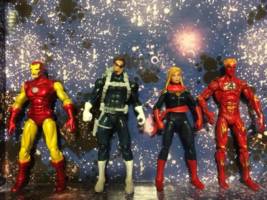 Human Torch (Fantastic Four) Custom Action Figure