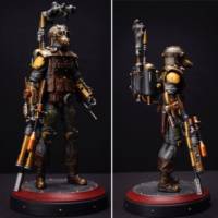 Steampunk boba fett (Star Wars) Custom Action Figure